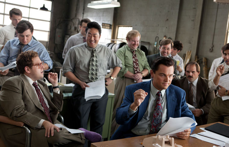 Top movie nominee ‘The Wolf of Wall Street’ exudes sex and greed